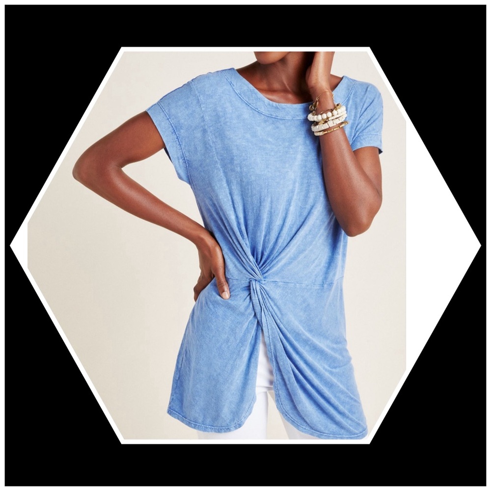 Anthropologie Jolie Knotted Tunic